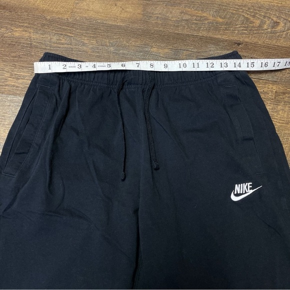 Nike Sportswear NSW Club Jersey Lightweight Black Joggers BV2762 Men's Medium - Picture 2 of 12